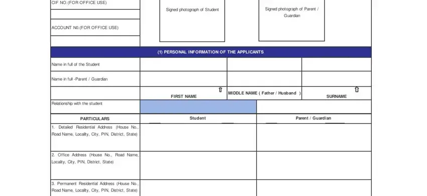 sbi education loan application form blanks to consider