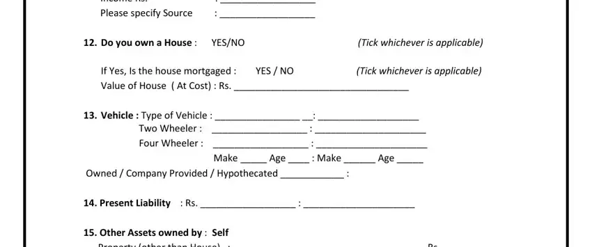 part 4 to filling out sbi personal loan documents pdf