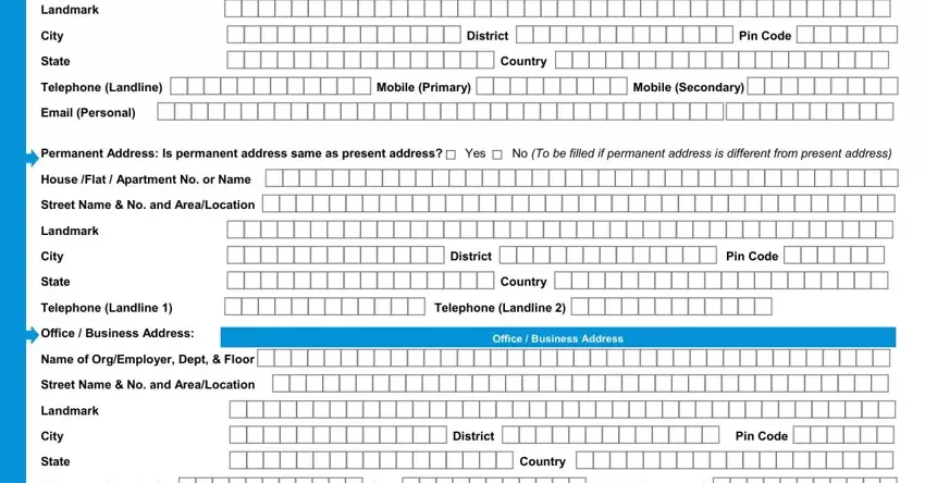 Finishing sbi home loan application form download step 3