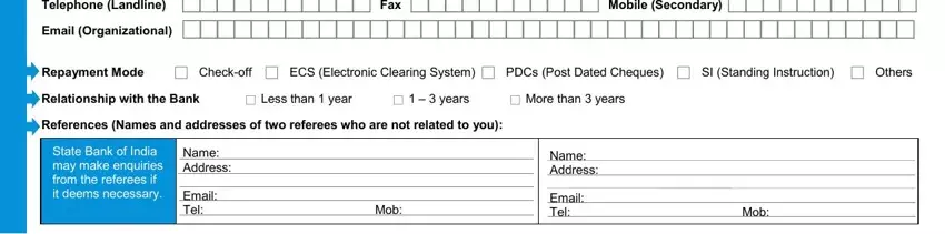 Sbi Home Loan Application Form ≡ Fill Out Printable Pdf Forms Online 7413