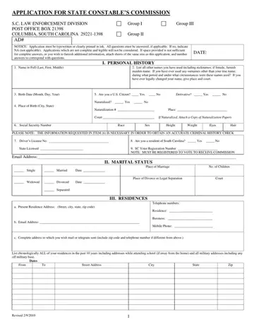 Sc Application State Constable Form Preview