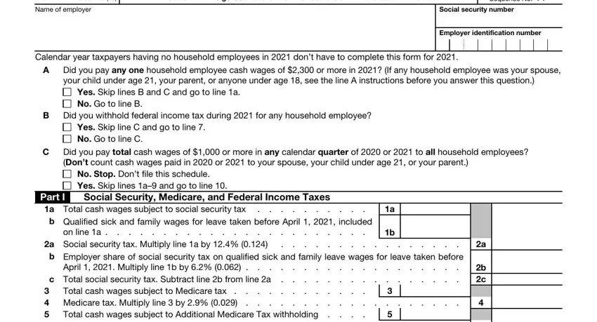 completing irs schedule h form 1040 part 1