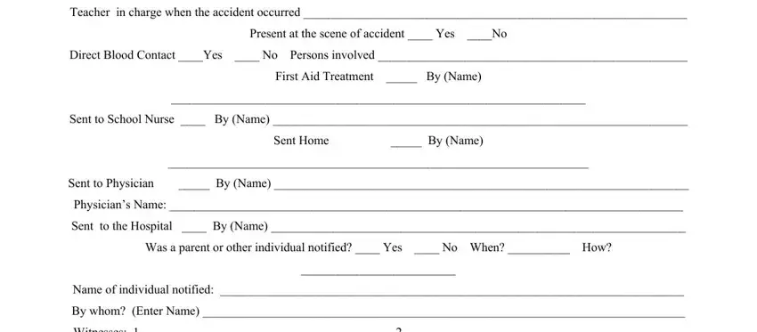 Finishing student injury report template stage 2