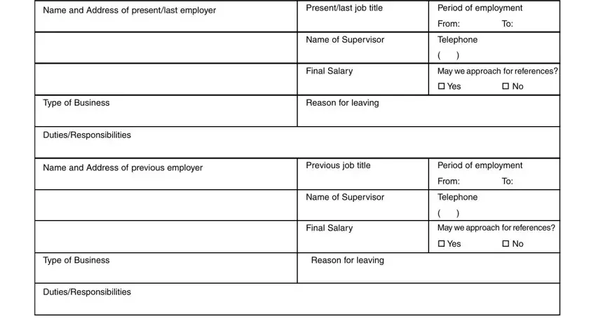 part 3 to filling out printable sears hometown employment application