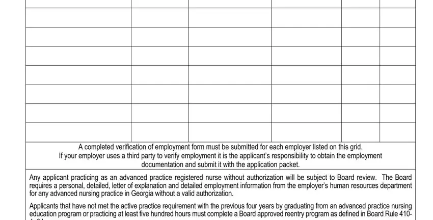 Finishing Secretary Of State Nurse Practitioner step 5