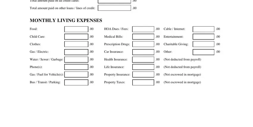 Filling in www seterus com mortgage part 4