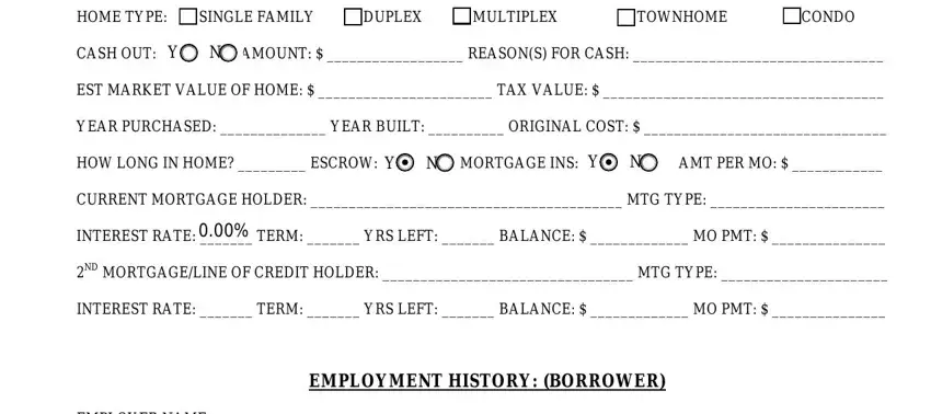 Short Mortgage Application ≡ Fill Out Printable Pdf Forms Online 5290