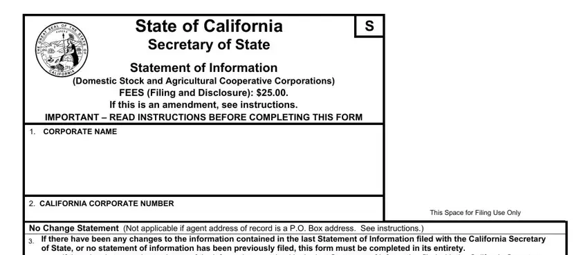 step 5 to entering details in form si 200 form