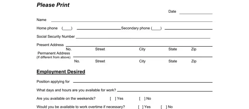 portion of blanks in sky zone application