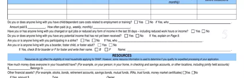 step 5 to finishing snap recertification