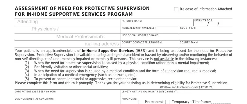 part 1 to filling in soc 821 form for ihss