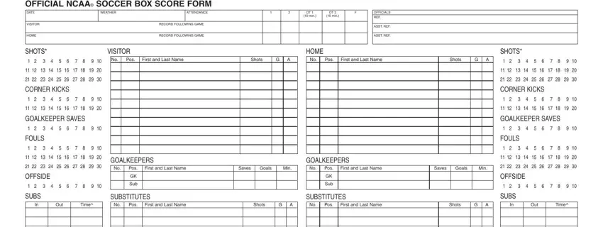 example of gaps in printable soccer stat sheet