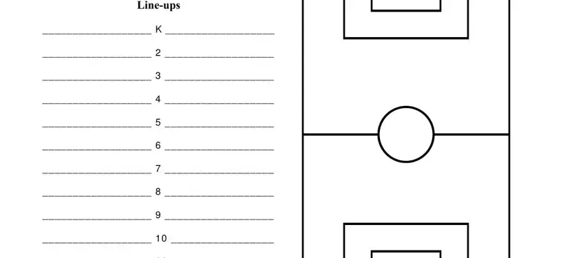 Completing soccer training session plan template step 3