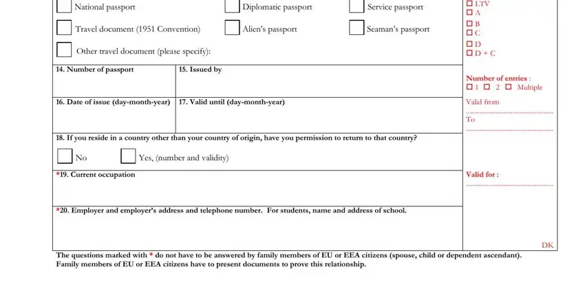 stage 2 to entering details in spain visa application form download