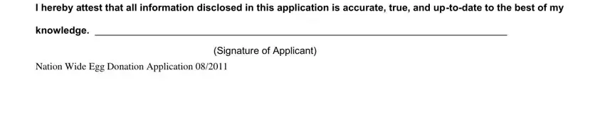 stage 5 to entering details in sperm donor jobs