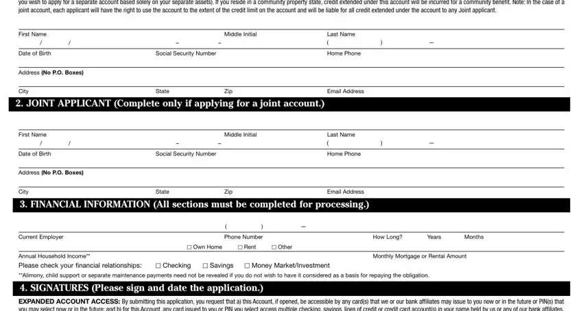 sportsman's warehouse account empty fields to consider