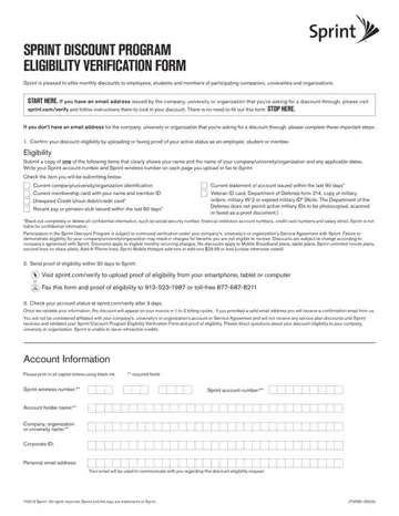 Sprint Verification Form Preview