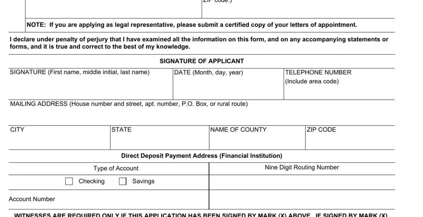 stage 4 to entering details in ssa 1724