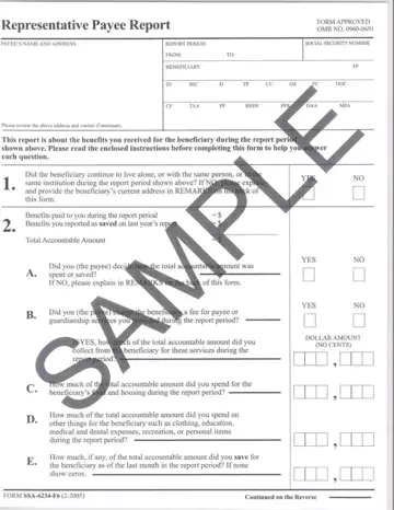 Ssa 6234 F6 Form Preview