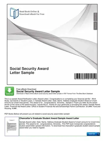 Ssi Awards Letter Form Preview