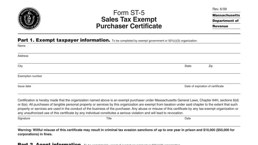 St5 Form ≡ Fill Out Printable Pdf Forms Online 0657