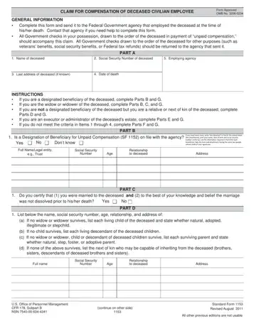 Standard Form 1153 Preview