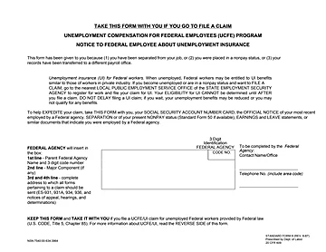 Standard Form 8 Preview