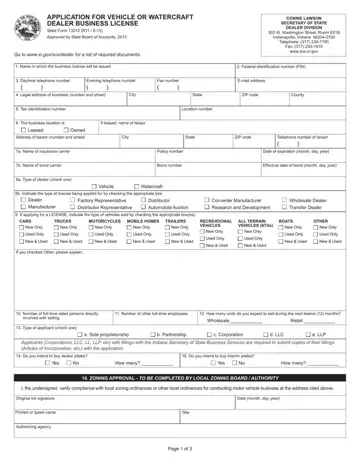 State Form 13215 Preview