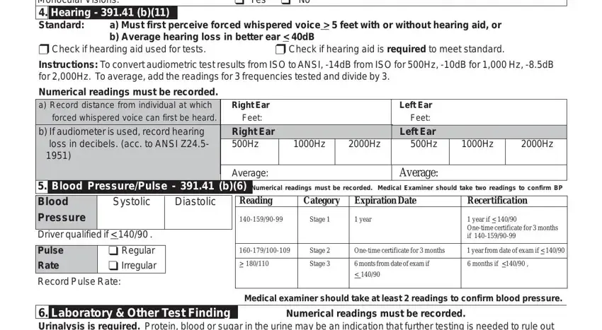 Finishing indiana cdl medical form step 5