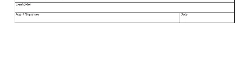 step 4 to finishing declaration repossession form