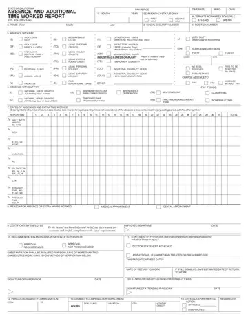Std 634 Form Preview