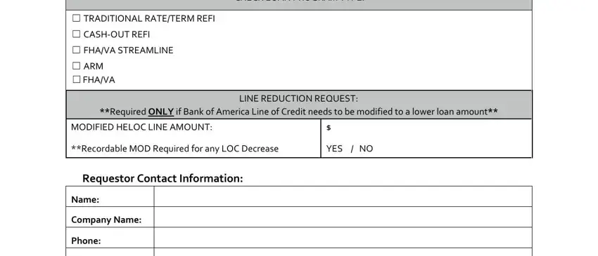 completing chase subordination requirement step 1