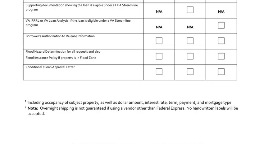 Completing chase subordination requirement part 5