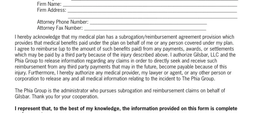 step 5 to completing nc waiver of subrogation pdf