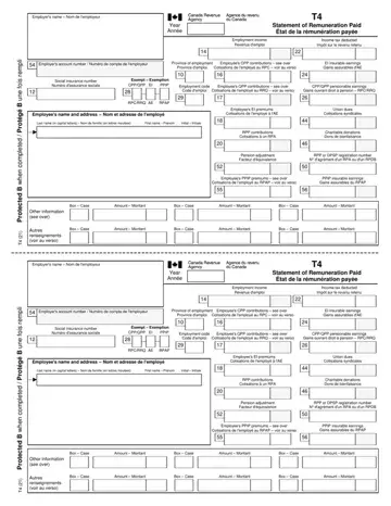 T4 Federal Tax Form Preview
