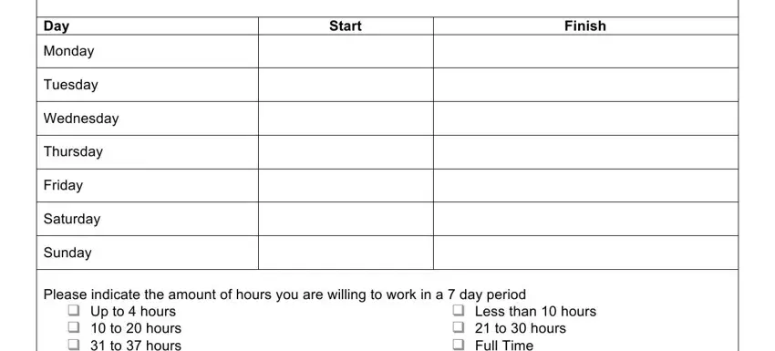 stage 5 to completing target store form