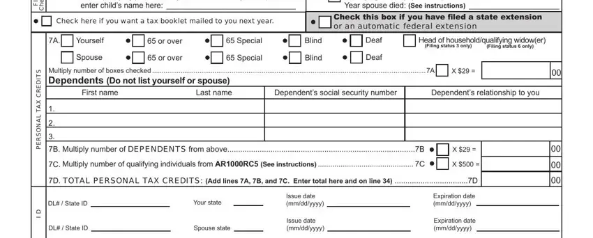 Tax Form Ar1000f ≡ Fill Out Printable Pdf Forms Online 1808