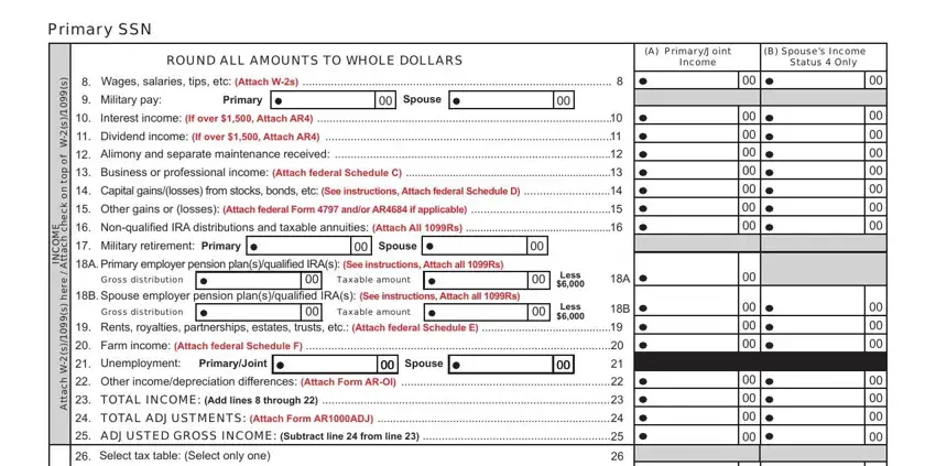 Tax Form Ar1000f ≡ Fill Out Printable Pdf Forms Online 6121