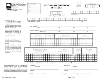 Tceq 0040A Form Preview