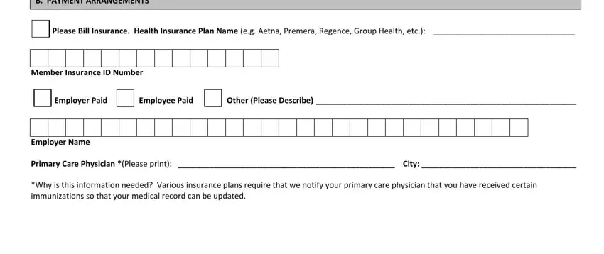 step 2 to completing nyc department of health vaccine consent