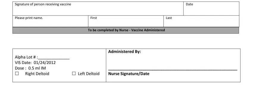 step 4 to finishing nyc department of health vaccine consent