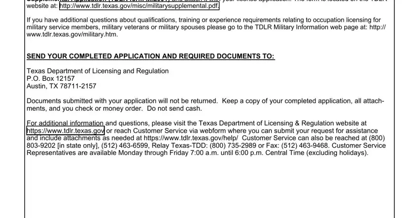 Tdlr Contractors License ≡ Fill Out Printable PDF Forms Online