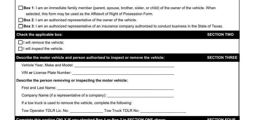 writing vsf form part 1