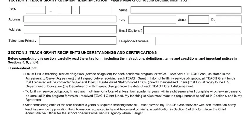 Teach Grant Form ≡ Fill Out Printable PDF Forms Online