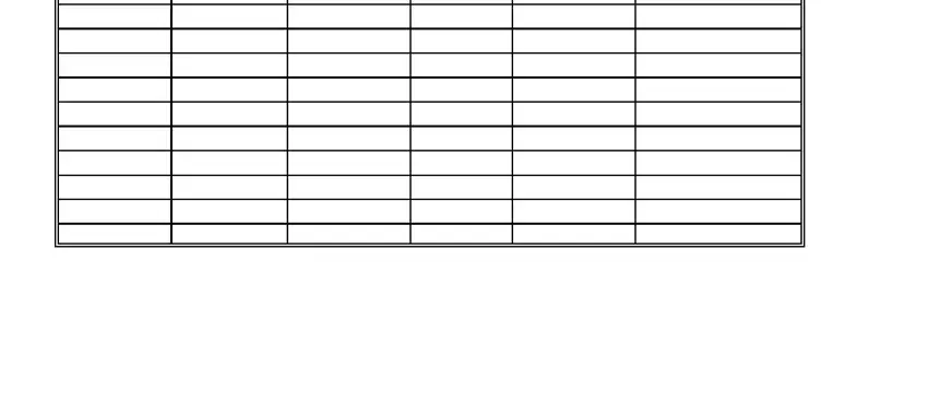 step 2 to entering details in rental ledger template