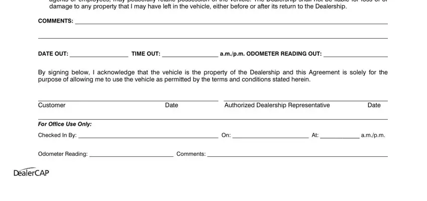 Test Drive Agreement Form ≡ Fill Out PDF Forms Online