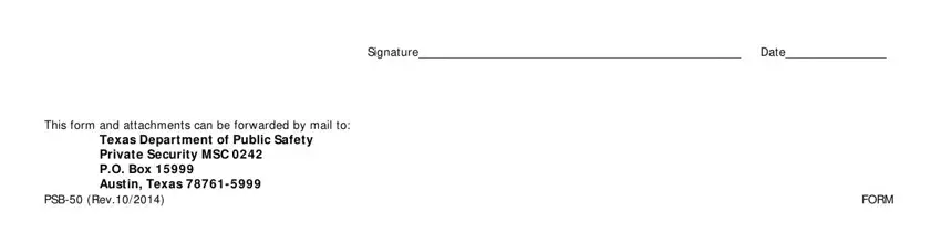 step 3 to finishing psb form fill new