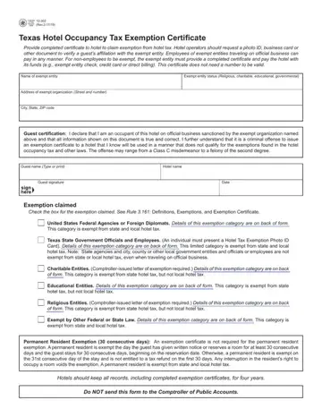 Texas Form 12 302 Preview