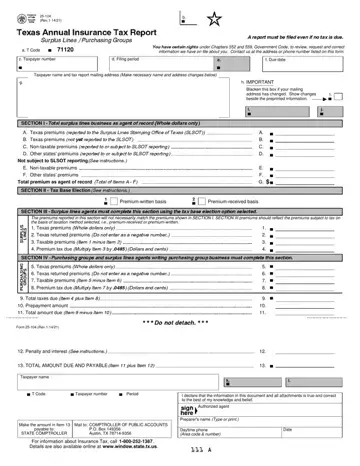 Texas Form 25 104 Preview
