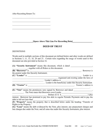 Texas Form 3044 Preview